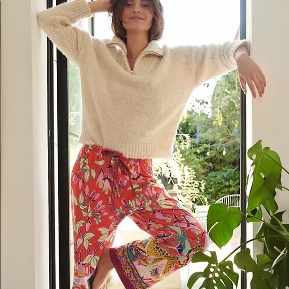 Anthropologie Other - NWT ANTHROPOLOGIE Lil Sire Cheetah Flannel Lounge Pants